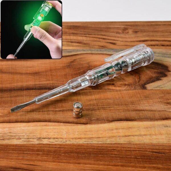 Tester-03.jpg Electrical Detector Slotted Screwdriver With Small Batteries (1 Pc)