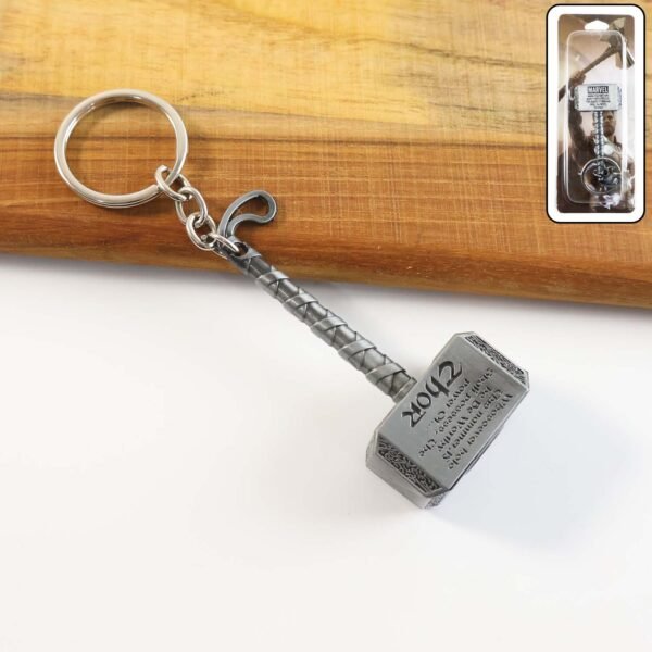 Big Metal Hammer Shape Keychain (1 Pc)