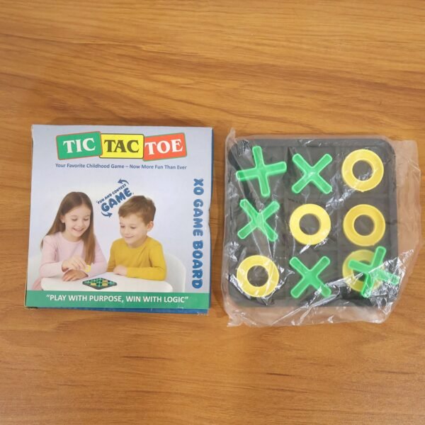 Tictactoegame-live.jpg Classic Tic Tac Toe Board Game (1 Set )