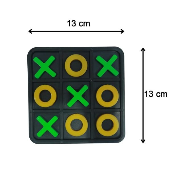 Tictactoegame-size.jpg Classic Tic Tac Toe Board Game (1 Set )