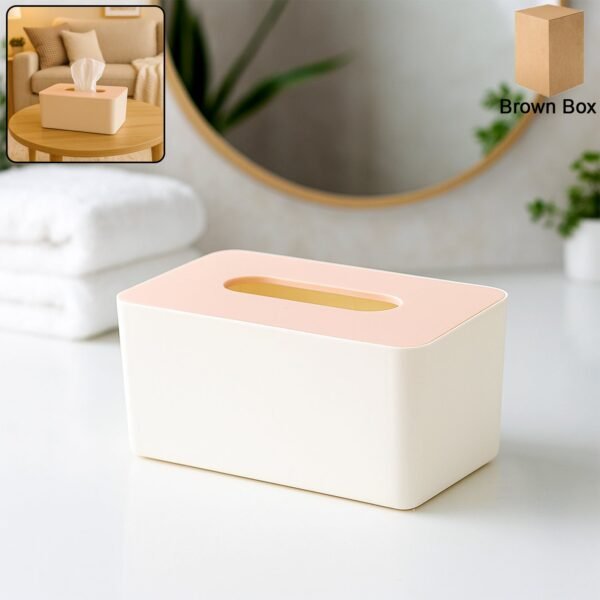 Tissue-Box-01.jpg Modern Tissue Box Holder - (1 Pc)