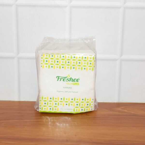 Freshee Premium Ultra-Soft Disposable Paper Napkins — 50 Pc (23 x 25 cm)