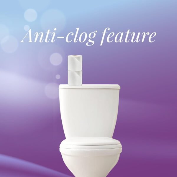 Toilet Tissue Rolls – Soft Embossed Bathroom Tissue, 220 Sheets × 10 Rolls