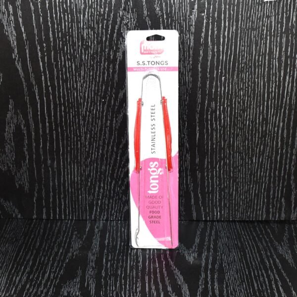 TongeLiveimage.jpg Supermom Premium Stainless Steel Multipurpose Kitchen Tongs (1 Pc)