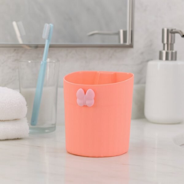 ToothpasteHolder-02.jpg Premium Wall-Mounted Toothbrush Holder with Butterfly Design (2 Pc)