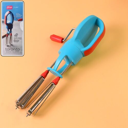 Toronto-Hand-Beater-01.jpg Supermom High-Speed Manual Hand Beater with Dual Stainless Steel Whisks (1 Pc)