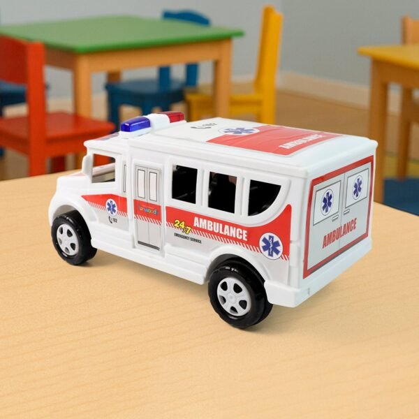 Toy-Ambulance-04.jpg Funwoods Friction Powered Ambulance Toy for Kids (1 Pc)