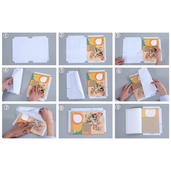 Transparent-Book-Cover05_032b20d4-6b6a-4a67-ba66-8aa350d8f617.jpg Premium Transparent Adhesive Book Cover Sheets (Mix Size / 30 Pc)
