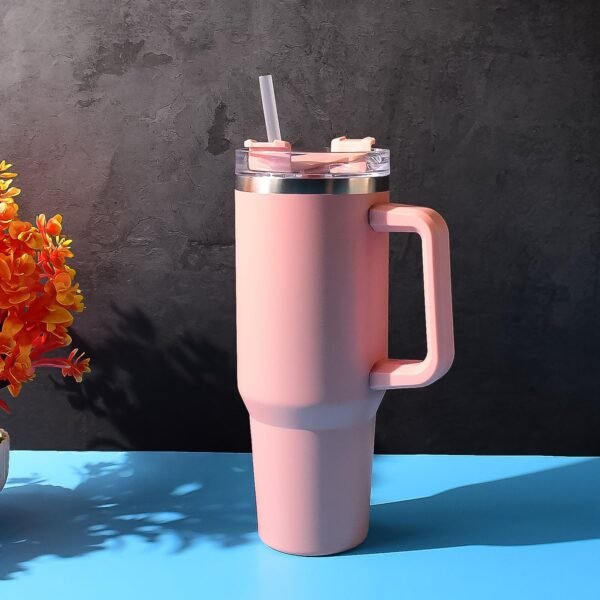 Peach Extra Large Insulated Travel Mug, Tumbler (1200ML - 1 Pc)