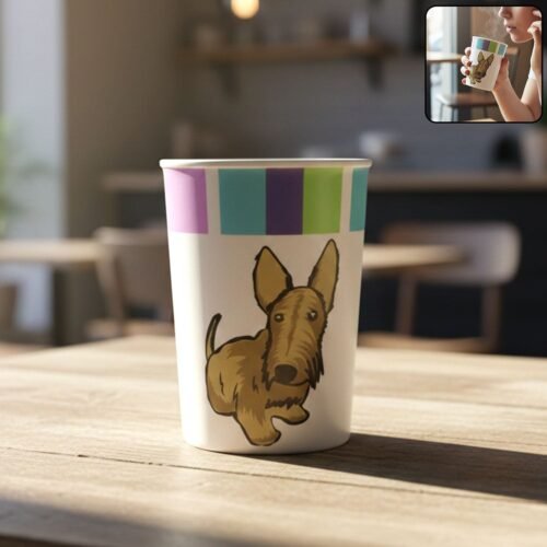 Tumblermug-WOSKU-01.jpg Cute Cartoon Melamine Drinking Glass (Approx 250ML / 1 Pc)