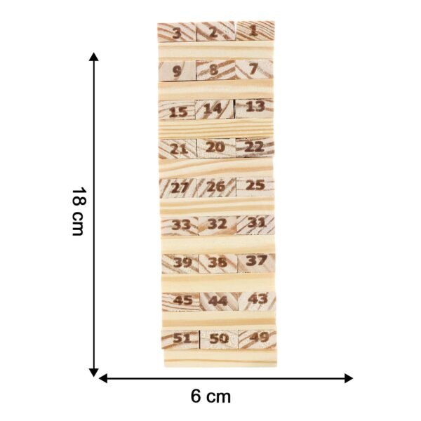Tumbling Tower Wooden Blocks Game - (Set)