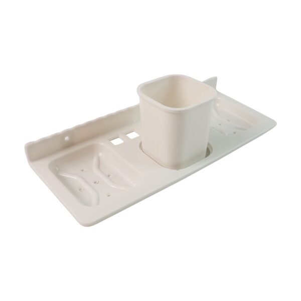 TuthbrushHolder2-04.jpg 4 in 1 Wall-Mounted Bathroom Organizer - (1 Pc)