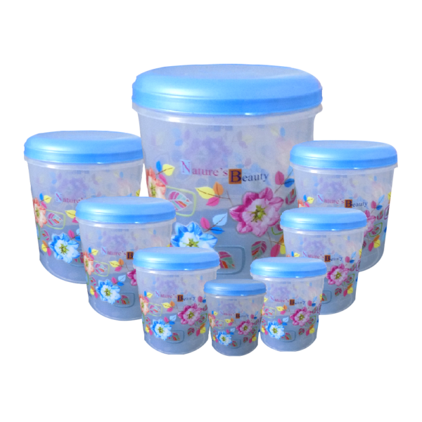 Air Tight Plastic Transparent Container Set