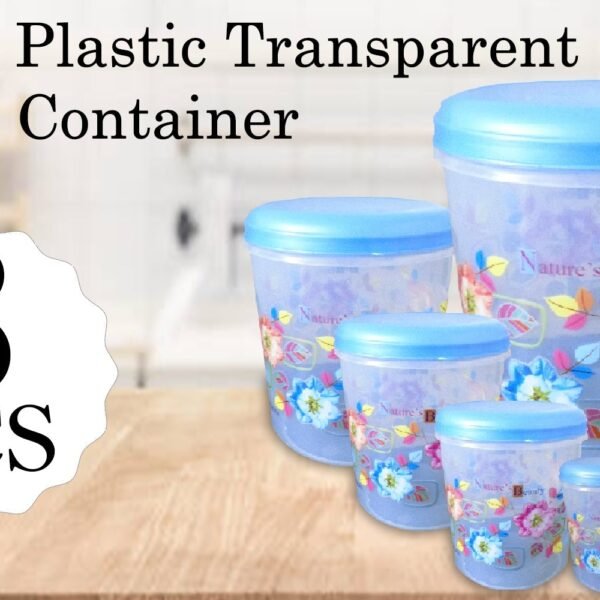 Air Tight Plastic Transparent Container Set