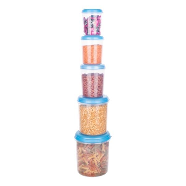 Untitled-3_824f5e18-bd32-41d7-804a-812326277acd.jpg Plastic Transparent Container Air Tight Dabba Set (3000ml, 2000ml, 1000ml, 750ml, 500ml)