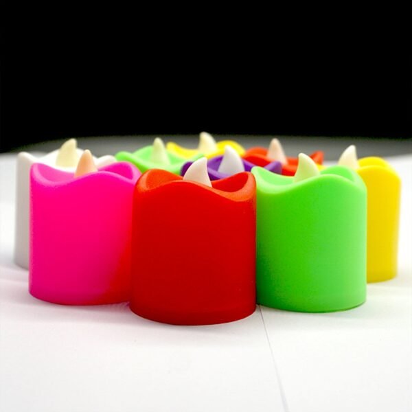 Festival Decorative - LED Tealight Candles, Diwali (Multi Color)