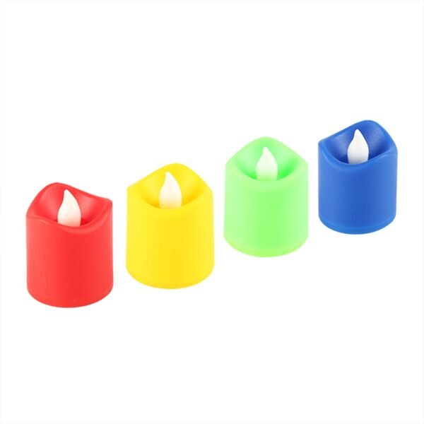 Festival Decorative - LED Tealight Candles, Diwali (Multi Color)