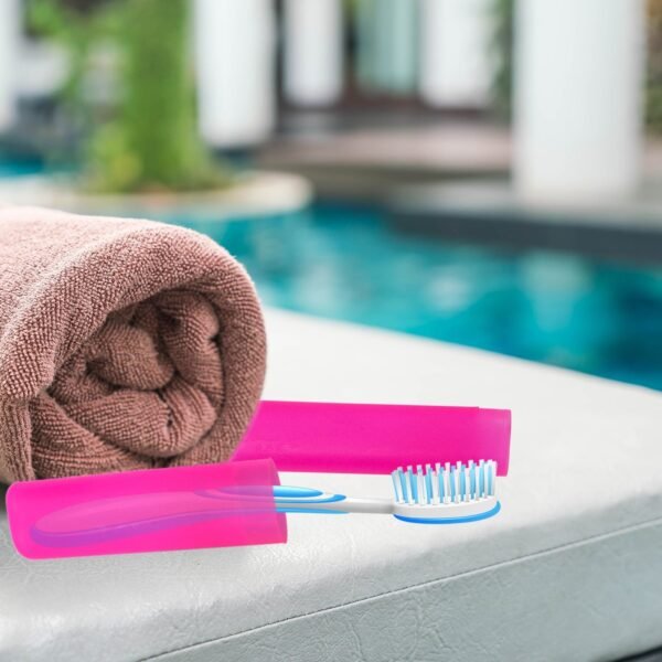 Portable Dust-Proof Toothbrush Cases Toothbrushes Holder (Pack of 4)