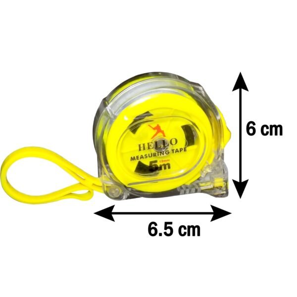 Untitled-7_db59f2e9-d8c5-434b-8b26-2b9032378576.jpg Professional Measuring Tape- 5 Meter Yellow & Orange Colour (1 Pc)