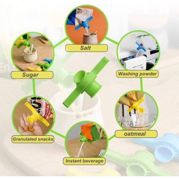 Food Bag Clip Seal Pour Storage Food Sealing Clip