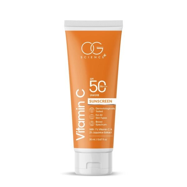 Og beautyVitamin C Sunscreen SPF 50 PA+++ (1 Pc / 20Ml)