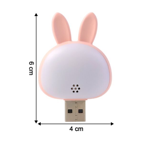 Cute USB Rabbit Night Light with Sound / Voice Activation