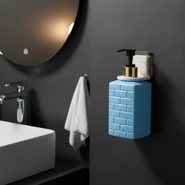 Wall-Mount-Liquid-Soap-Dispenser-Bottle-03.jpg Wall-Mounted Liquid Soap Dispenser (1 Set)