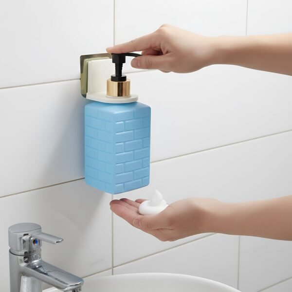 Wall-Mount-Liquid-Soap-Dispenser-Bottle-04.jpg Wall-Mounted Liquid Soap Dispenser (1 Set)