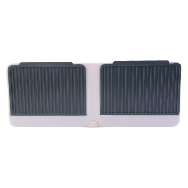 Wall Mounted 4-Compartment Bathroom Storage & Soap Holder