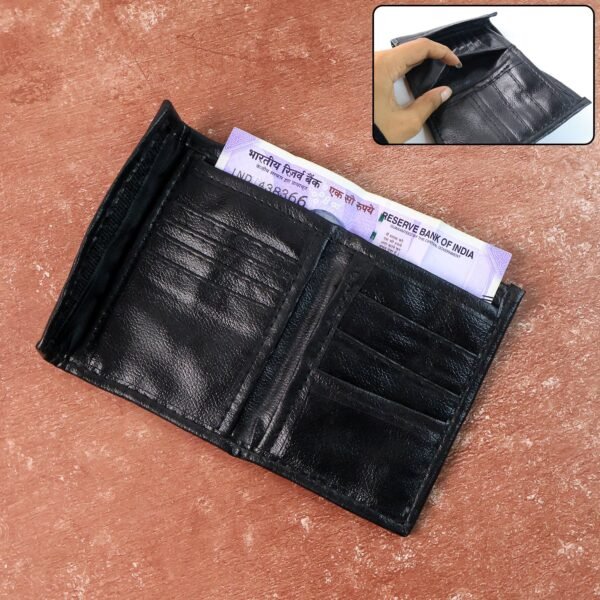 Wallet-07.jpg Premium Genuine Bi-Fold Wallet (1 Pc)