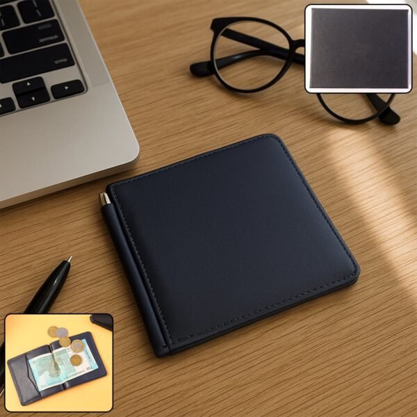 Wallet-WOSKU-01.jpg Premium Slim Bi-Fold Wallet for Men with Gift Box Packing