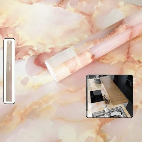 Wallpaper2-WOSKU-01.jpg Marble Pattern Wallpaper Roll - 40cm x 1 meter (1 Pc)