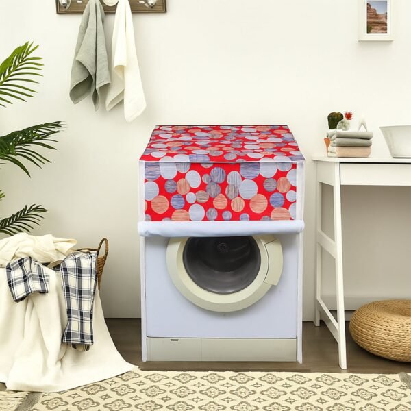 Waterproof Washing Machine Cover for Front Load Machines 82x60 cm (1 Pc)