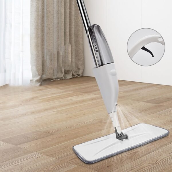 Floor Cleaning Spray Mop with Removable Washable Cleaning Pad