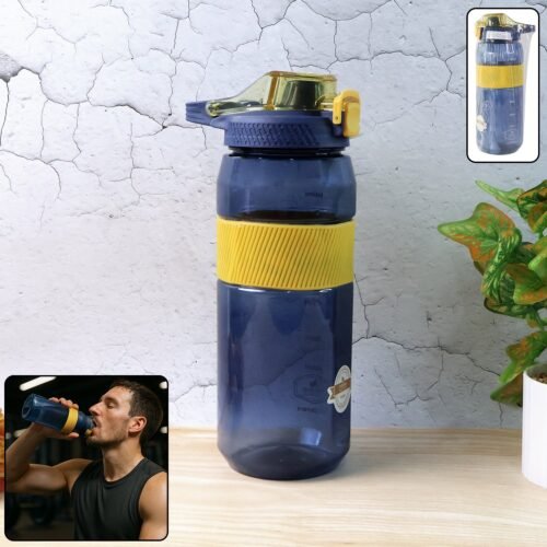 WaterBottle-WOSKU-01_24a08787-cfef-4ac1-9761-b11637f80524.jpg Sports Water Bottle with Flip Lock Lid 1400ml - (1 Pc)