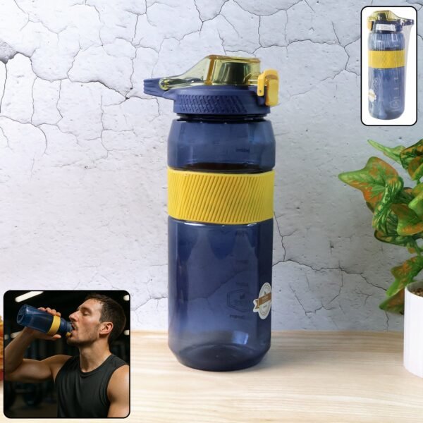 WaterBottle-WOSKU-01_24a08787-cfef-4ac1-9761-b11637f80524.jpg Sports Water Bottle with Flip Lock Lid 1400ml - (1 Pc)