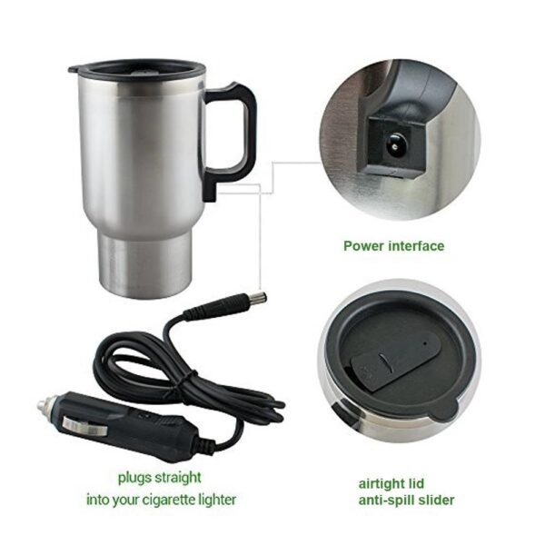 WhatsAppImage2019-11-07at12.53.18PM_3.jpg 12V Car Charging Electric Kettle Mug (Silver)