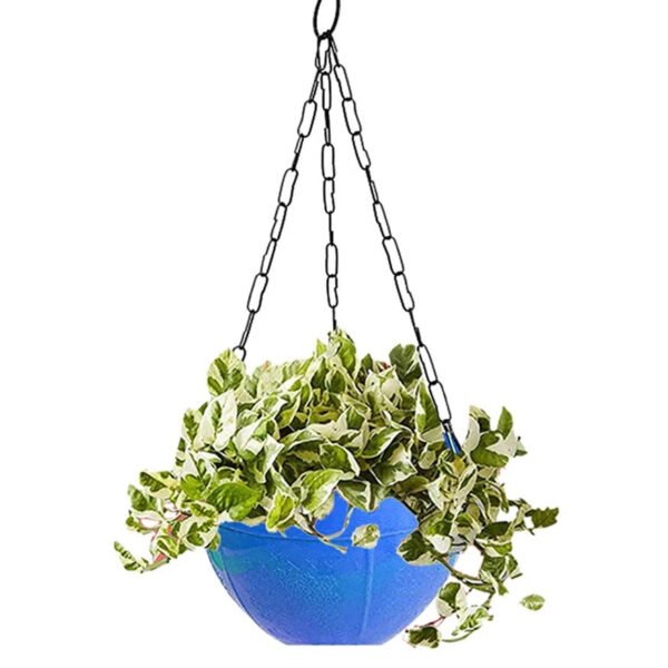 Flower Pot Plant with Hanging Chain for Houseplants Garden Balcony Decoration