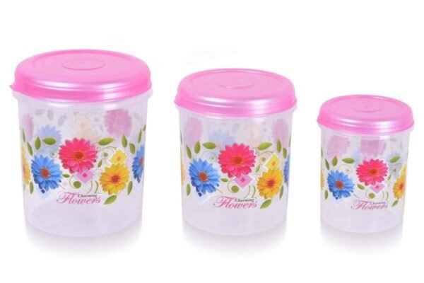3 Pc Storage Container used in all kinds of places including household