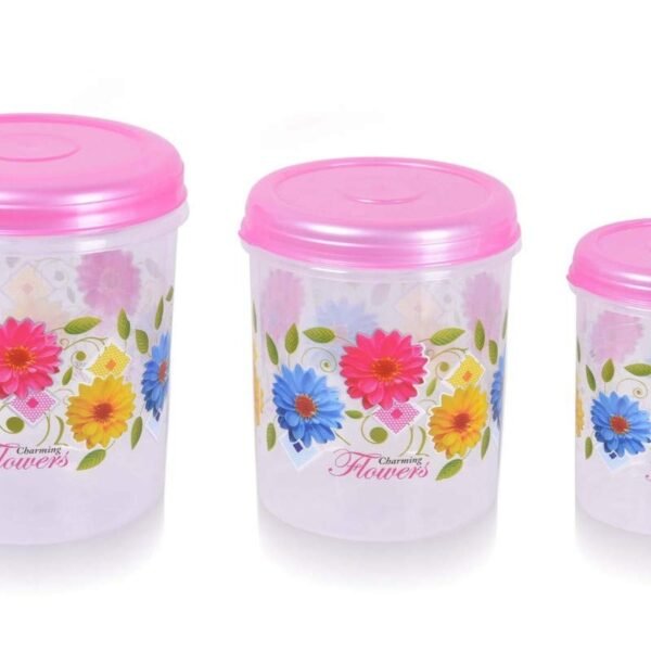 3 Pc Storage Container used in all kinds of places including household
