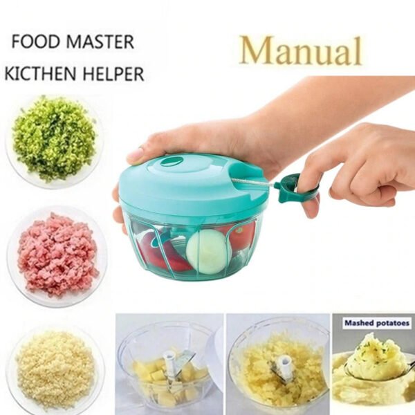 Handy Mini Plastic Vegetable Chopper