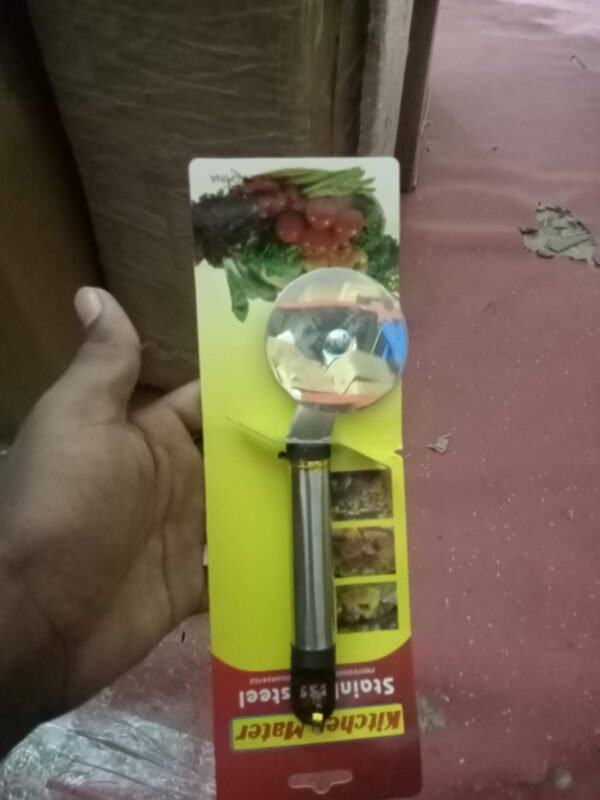 Stainless Steel Pizza Cutter, Pastry Cake Slicer, Sharp, Wheel Type