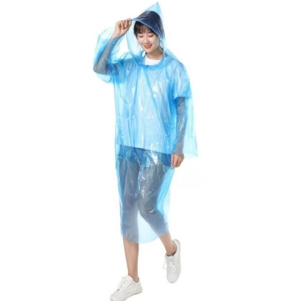 Disposable Rain Coat – Protection from Rain and Storms to Keep You Clean & Dry