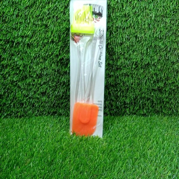 2 in 1 Combo of Big Brush & Spatula Set (2 Pcs Set)