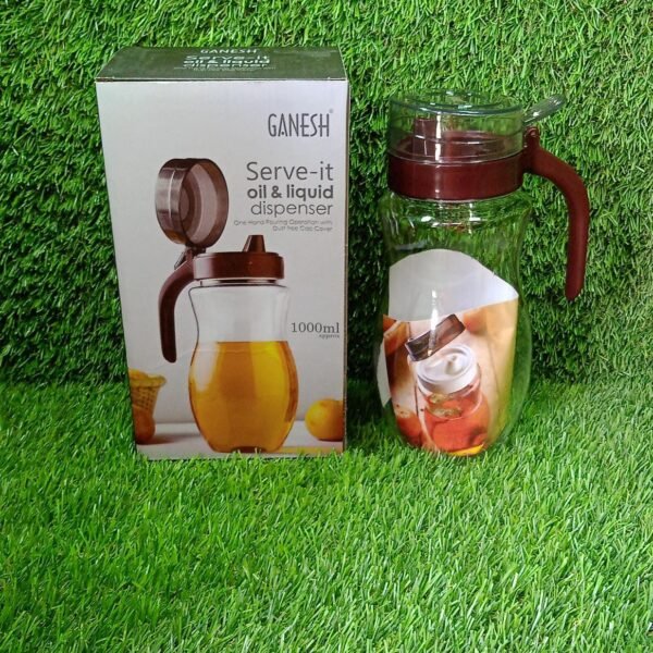 Oil Dispenser Stainless Steel with small nozzle 1000ml