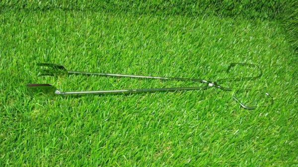 Multi functional Metal BBQ Clip Tongs Clamp for Garbage Charcoal Serving Tools