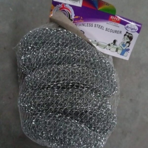 Stainless Steel Scrubber  /  Scourer (pack of 6pc)