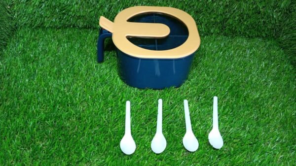 Four Grid Spice Storage Seasoning Box