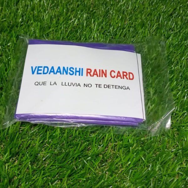 Disposable Rain Card Raincoat Easy to Carry Emergency Waterproof Rain coat RainCard