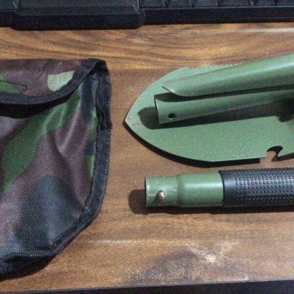 Portable Camping Hiking Garden Mini Folding Shovel with Case